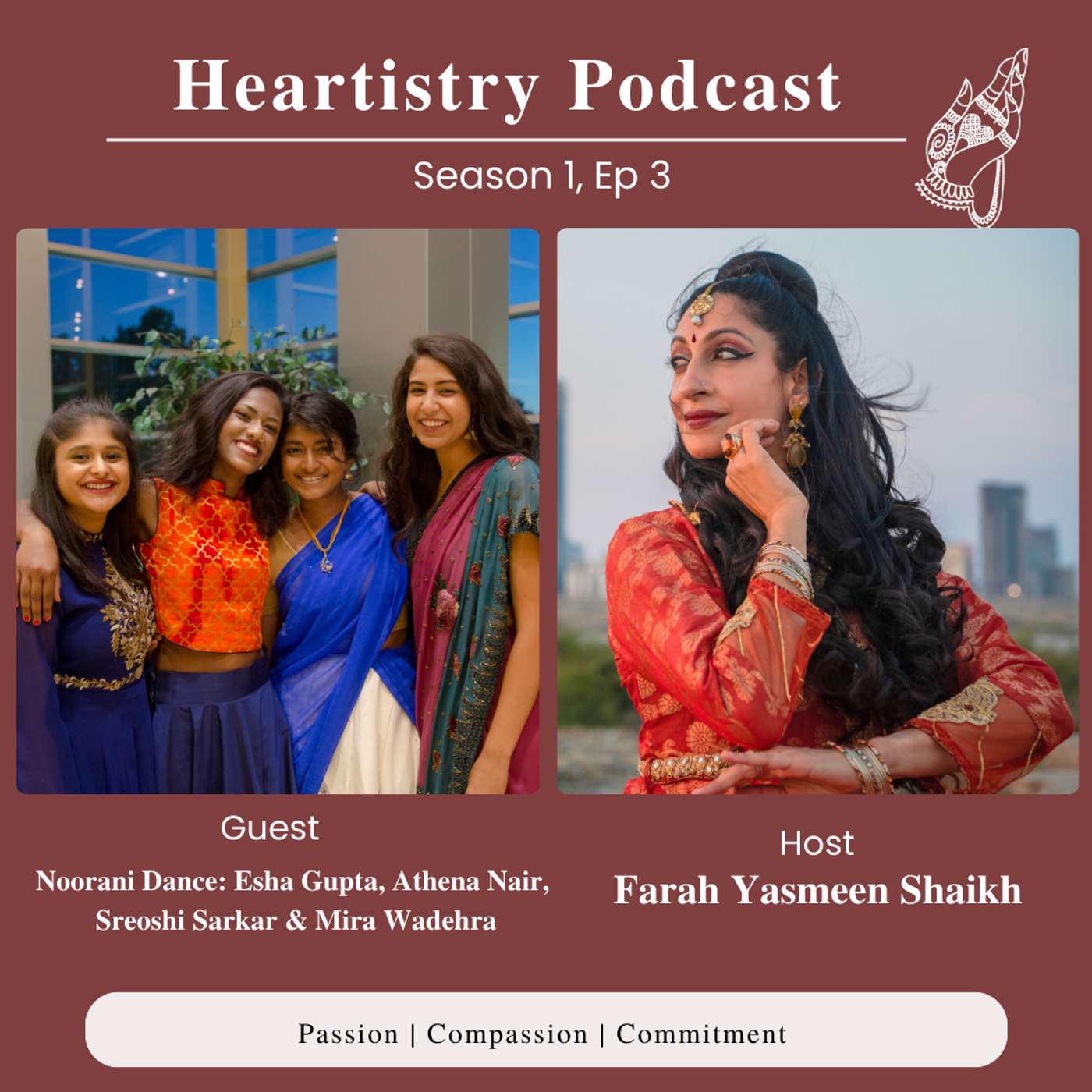 S1 Ep 3 - Noorani Dance - Esha Gupta, Athena Nair, Sreoshi Sarkar & Mira Wadehra episode artwork
