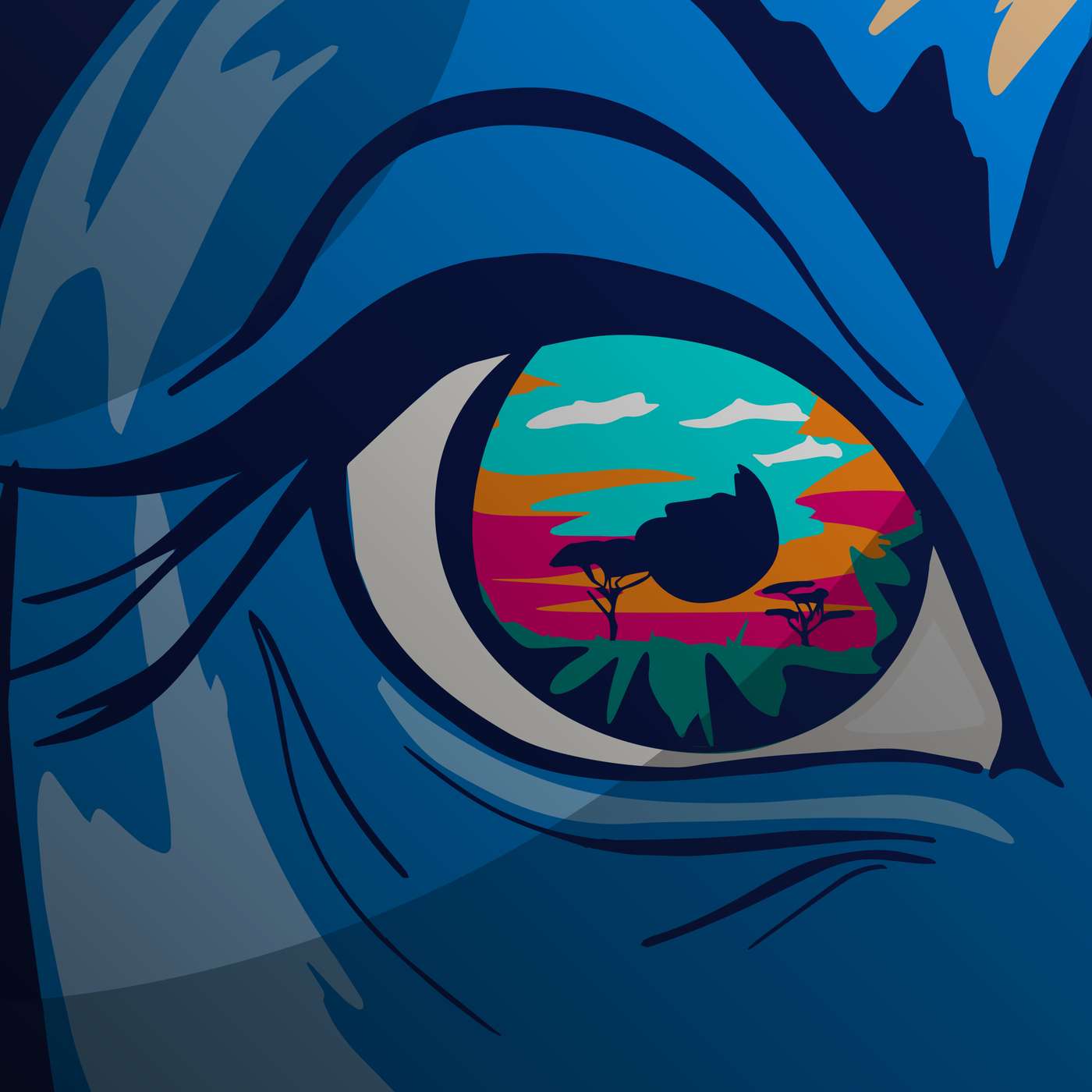 The Running Elephant