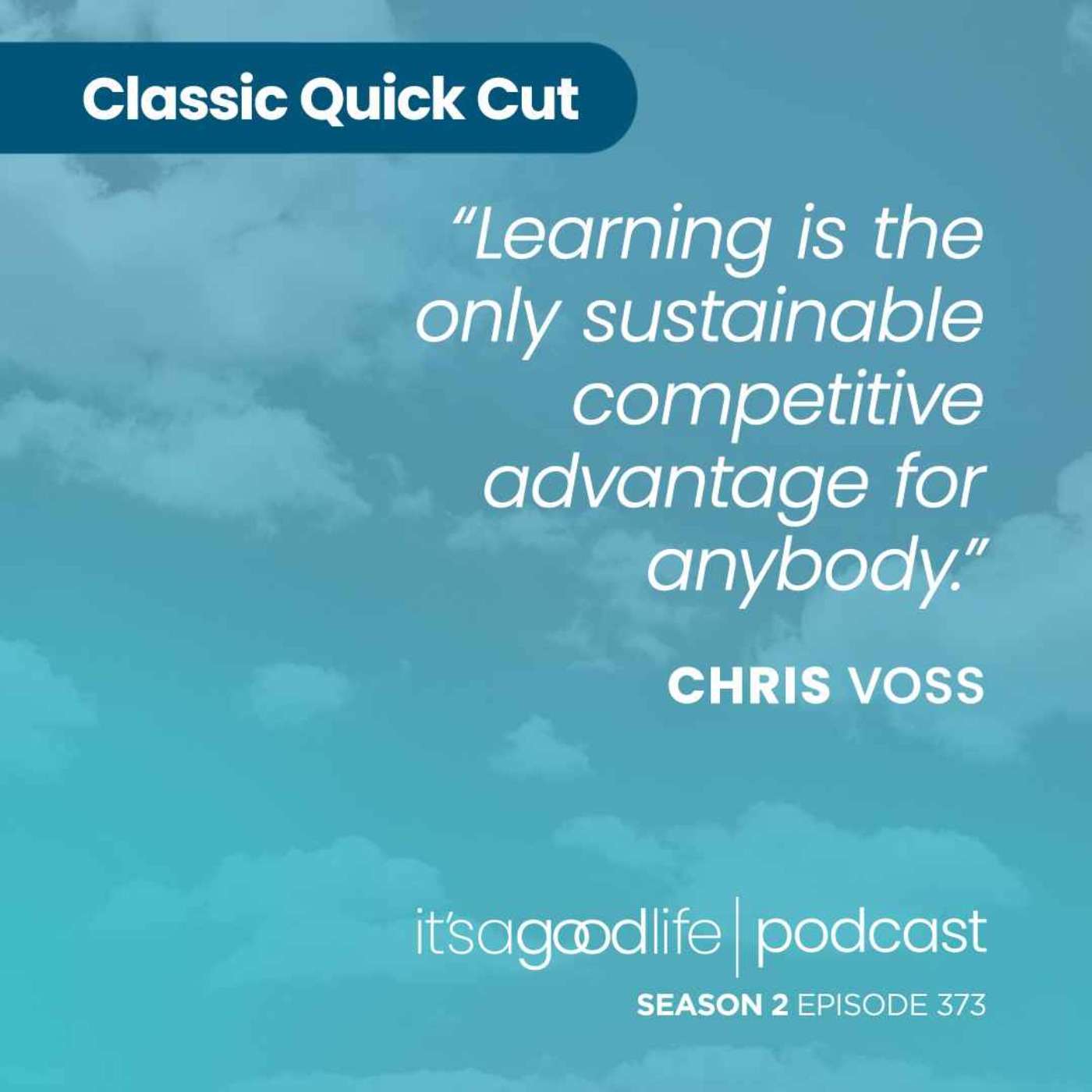 Quick Cut: S2E373 Never Split the Difference with Chris Voss