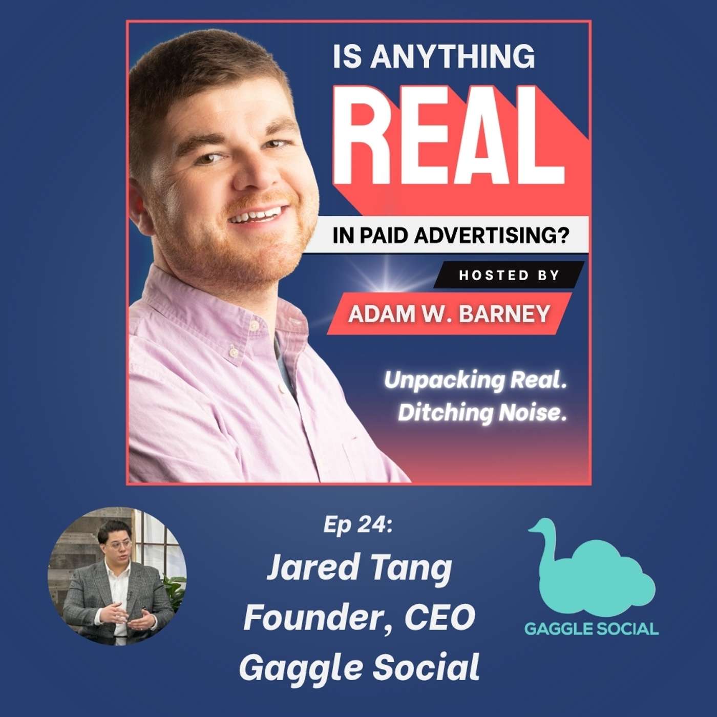 Stop the Ad Addiction | Ep. 24 w/Jared Tang (Gaggle Social) Stop the Ad Addiction | Ep. 24 w/Jared Tang (Gaggle Social)