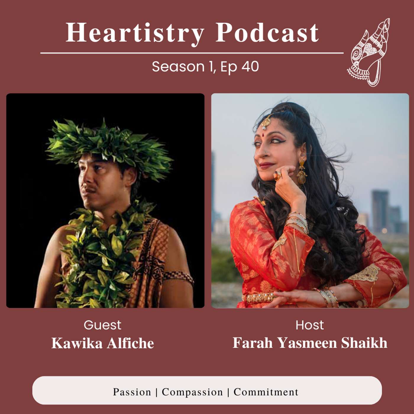 S1 Ep 40 - Kawika Alfiche - Director for the Kaululehua Hawaiian Cultural Center SF episode artwork