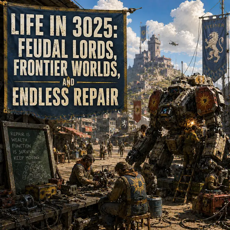 Life in 3025: Feudal Lords, Frontier Worlds, and Endless Repair