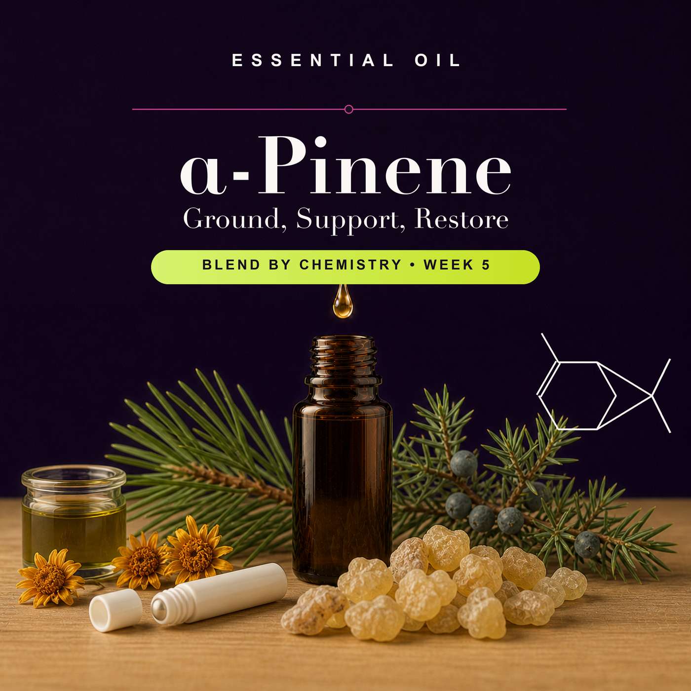 α-Pinene: Ground, Support, Restore (Blend by Chemistry, Week 5) episode artwork