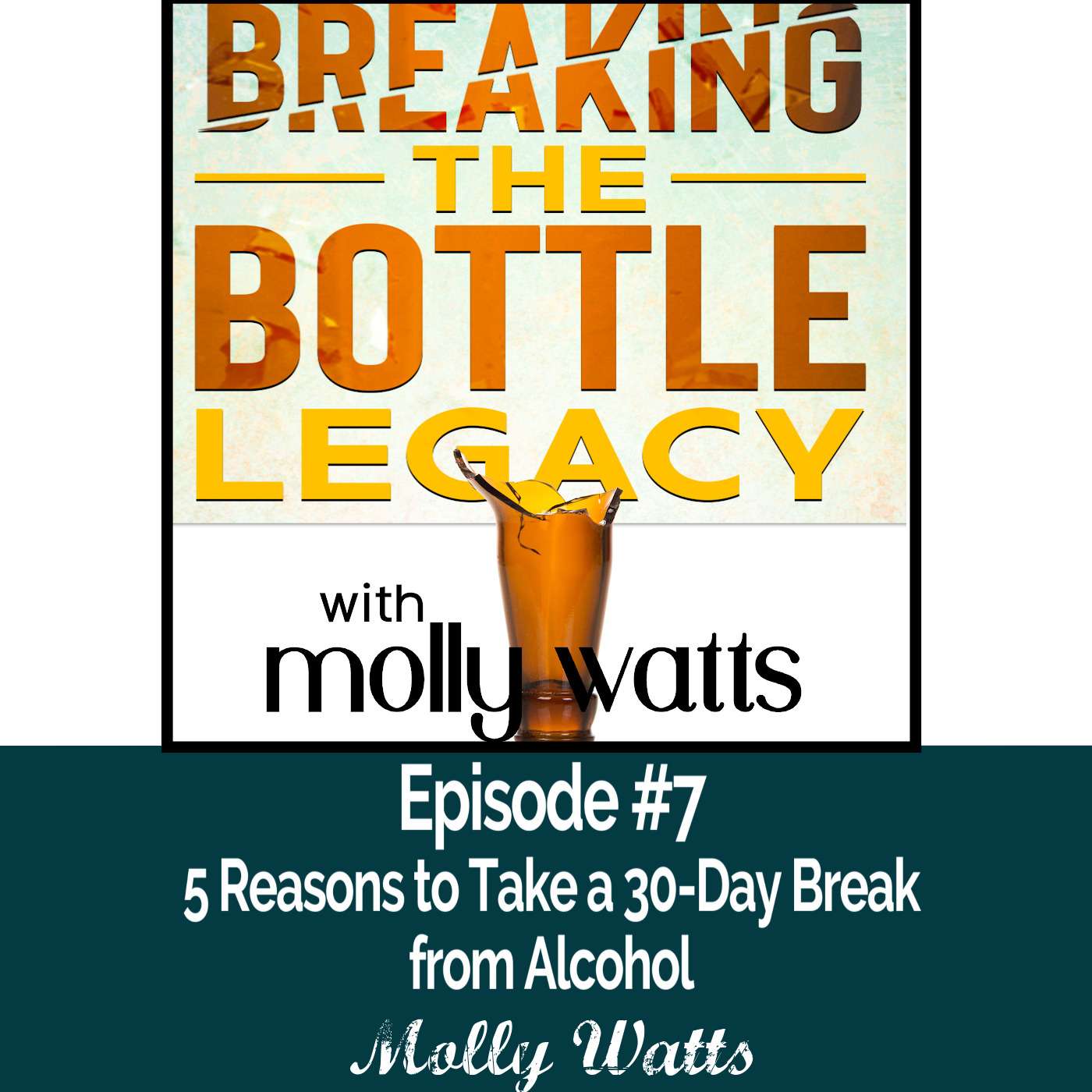 5 Reasons to take a 30-Day Break from Alcohol! episode artwork