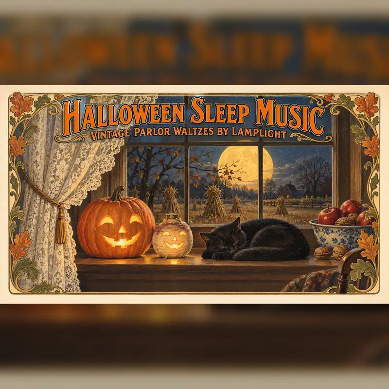 Halloween Sleep Music in Full · 3 Hours of Vintage Parlor Waltzes by Lamplight