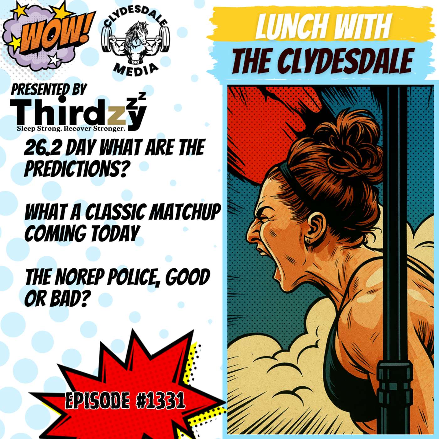 Lunch with the Clydesdale - Today we Find out what blue skies, Wheat and Mountains Mean!