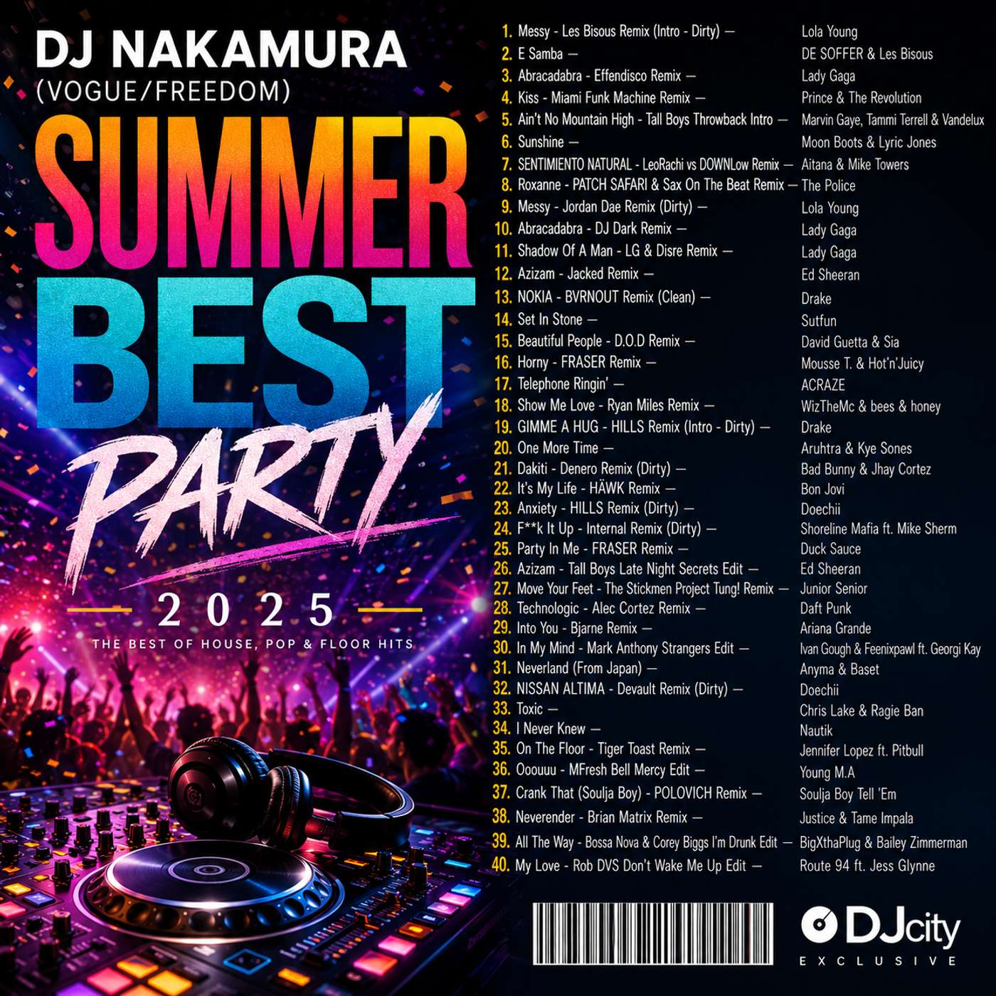 SUMMER BEST PARTY 2025/DJ NAKAMURA episode artwork
