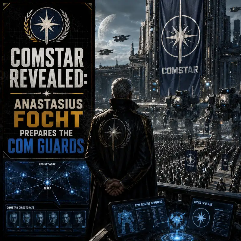 ComStar Revealed: Anastasius Focht Prepares the Com Guards