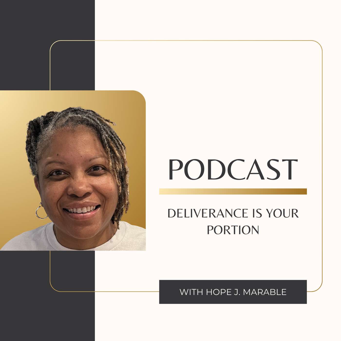 Deliverance Is Your Portion with Hope J Marable cover art