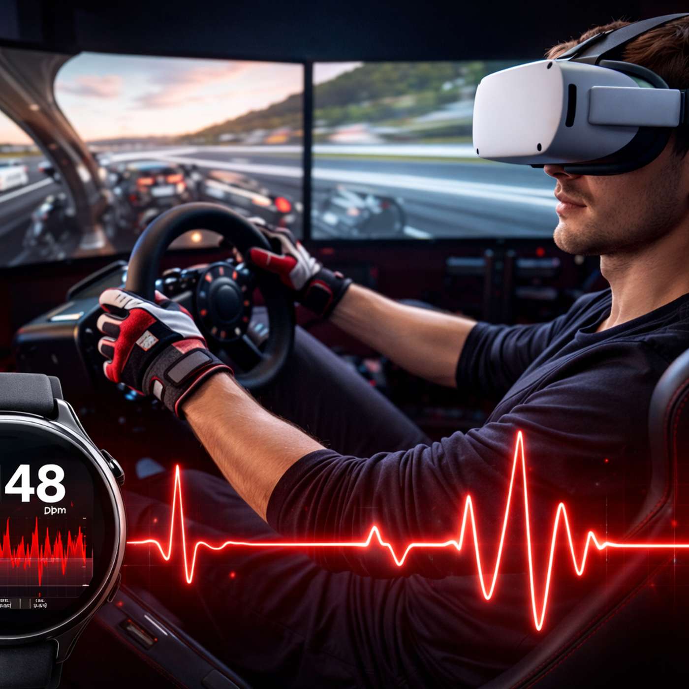 How Heart Rate Data in Sim Racing Reveales the Ultimate Immersion
