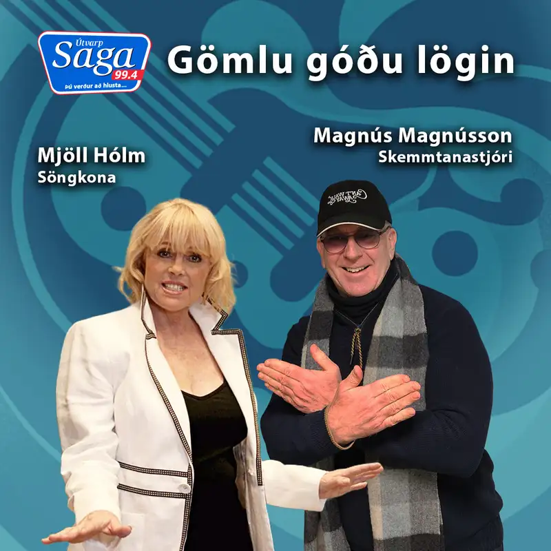 Mjöll Hólm söngkona er með Magga Magg í dag