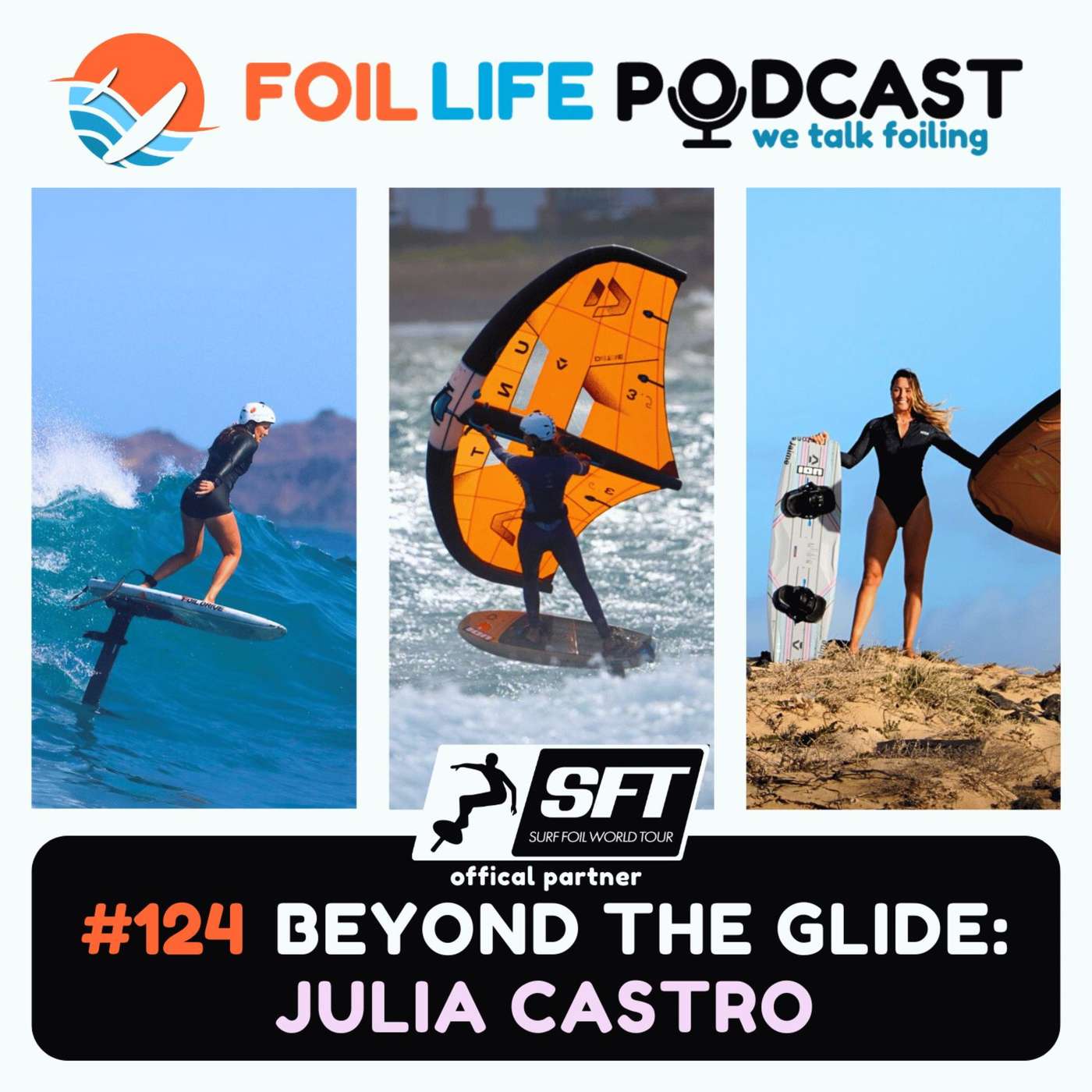 Episode #124 - Beyond the glide: Julia Castro aka #fuertejulia Episode #124 - Beyond the glide: Julia Castro aka #fuertejulia
