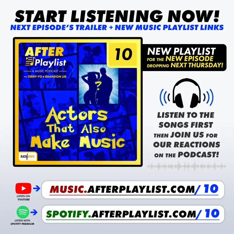 Actors That Also Make Music (Episode Trailer + Music Links)