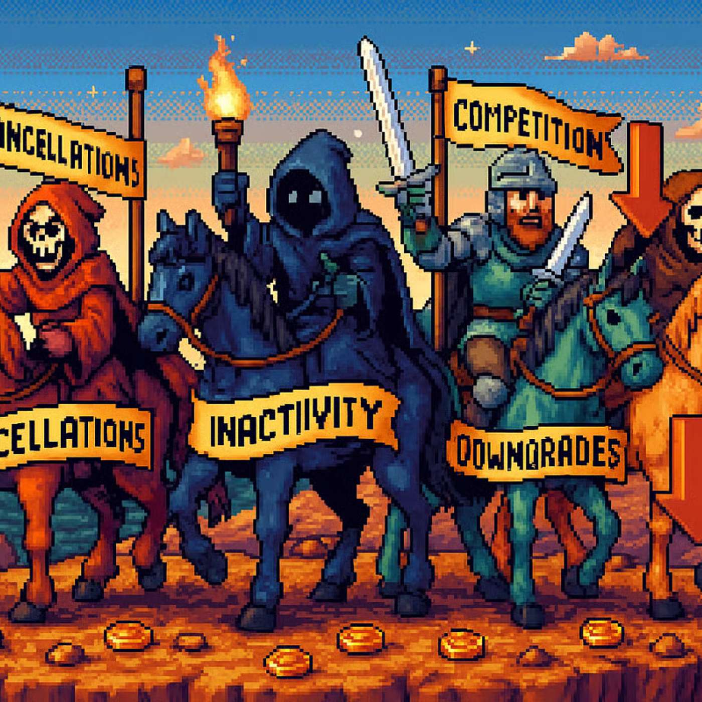 The Four Horsemen of Churn: Here's How to Stop Your Subscribers From Leaving