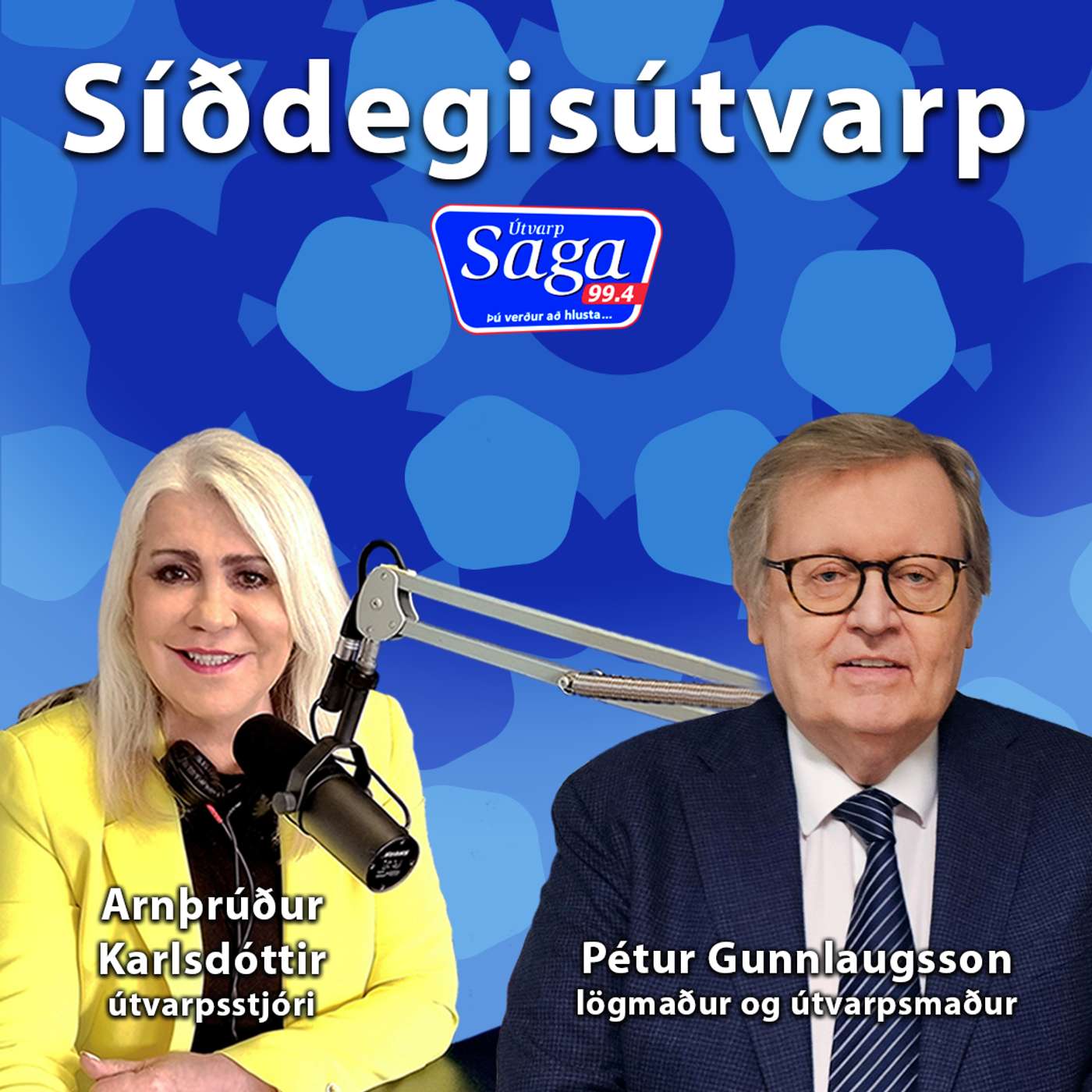 Arnþrúður og Pétur - 3. nóv. 2025 Arnþrúður og Pétur - 3. nóv. 2025