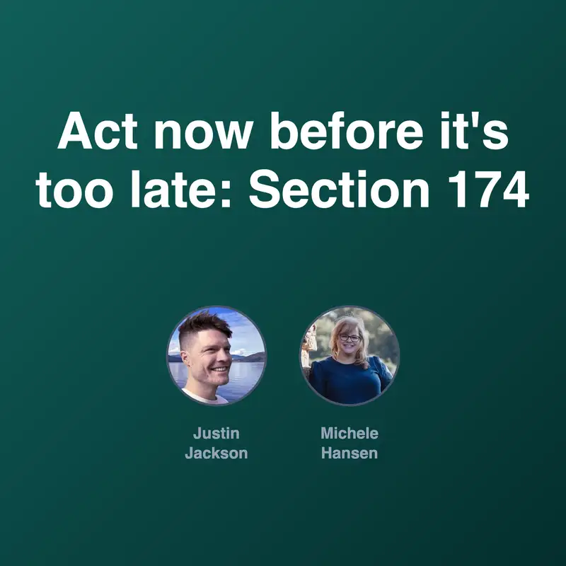 Act now before it's too late: Section 174