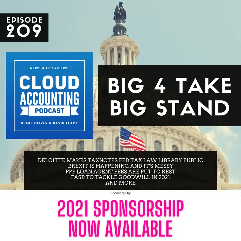 Big 4 Accounting Firms Take Big Stand