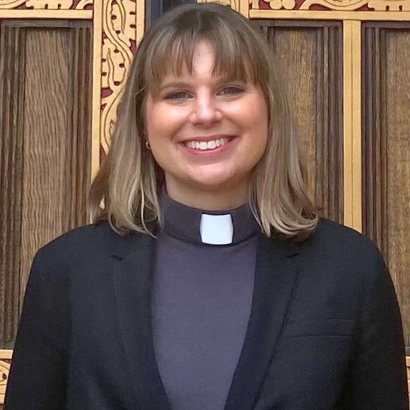 The Rev. Jessica Chicka, Ph.D. ’05 episode artwork