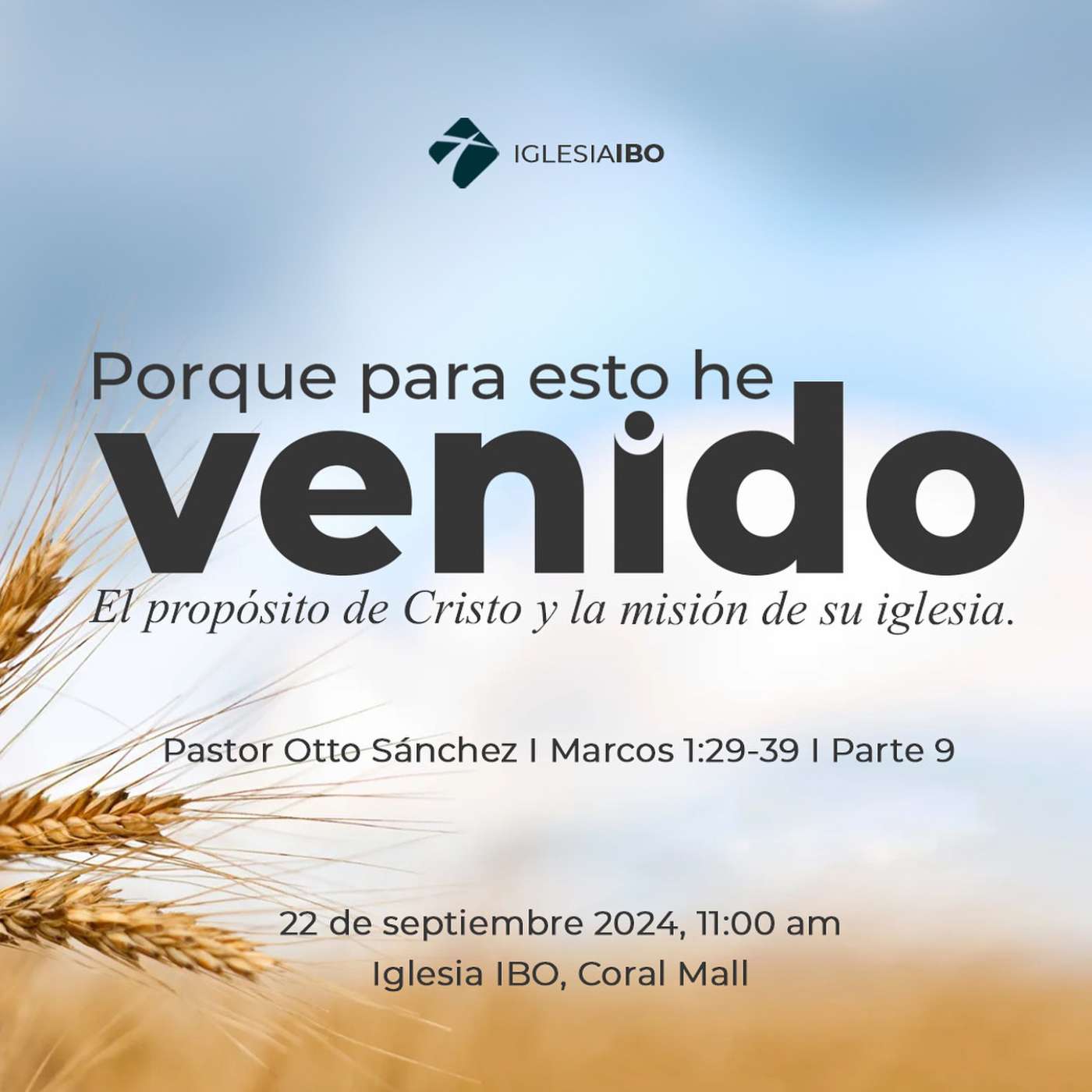 Portada de Iglesia IBO