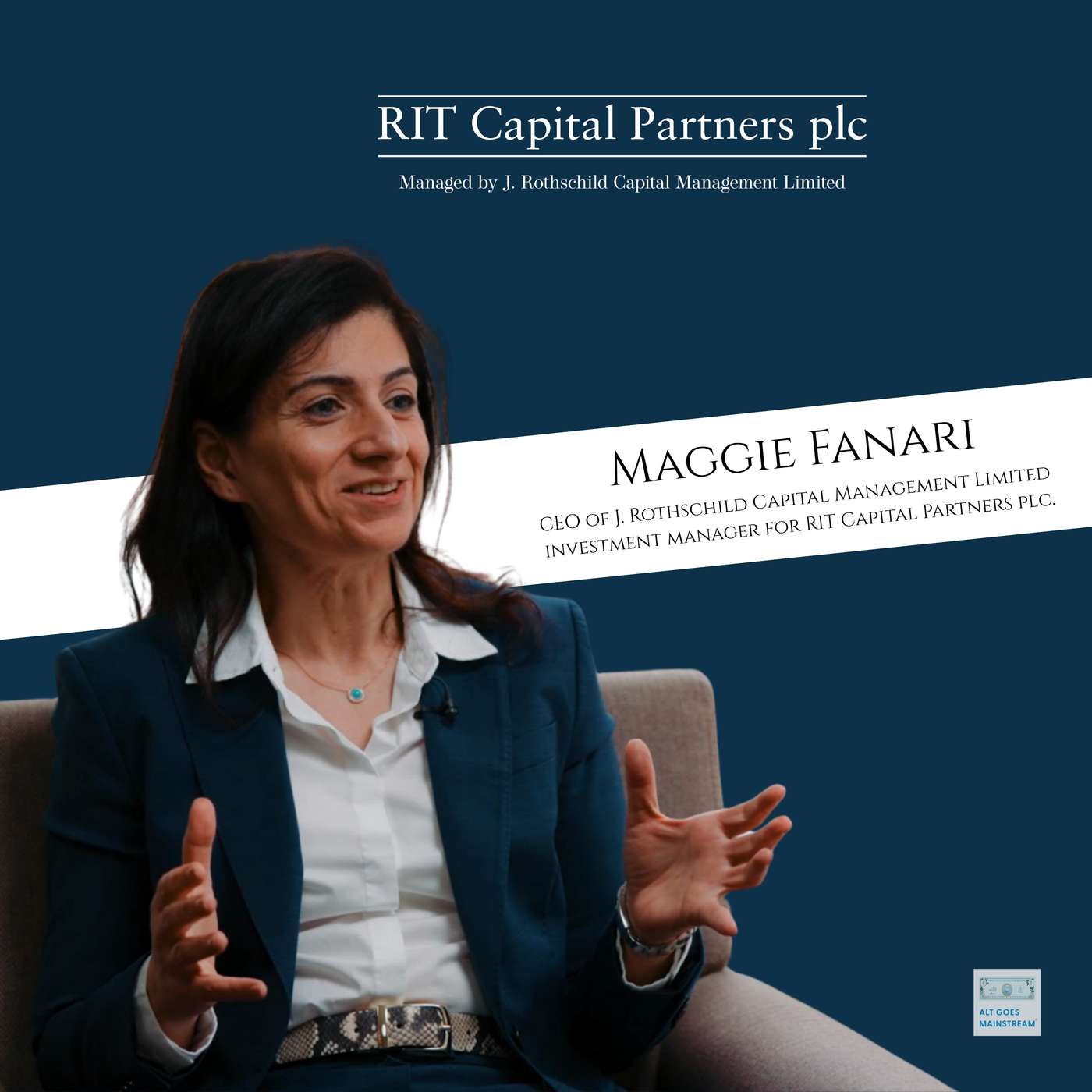 RIT Capital Partners' Maggie Fanari - why permanent capital is a privilege episode artwork