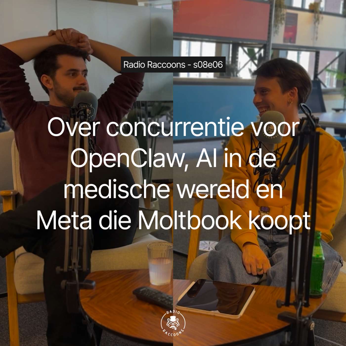 S08E06 - Over concurrentie voor OpenClaw, AI in de medische wereld en Meta die Moltbook koopt S08E06 - Over concurrentie voor OpenClaw, AI in de medische wereld en Meta die Moltbook koopt