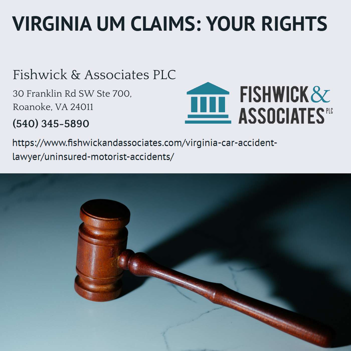 Roanoke Uninsured Motorist Accidents: What Virginia Law Allows You to Recover - John P. Fishwick Jr. episode artwork