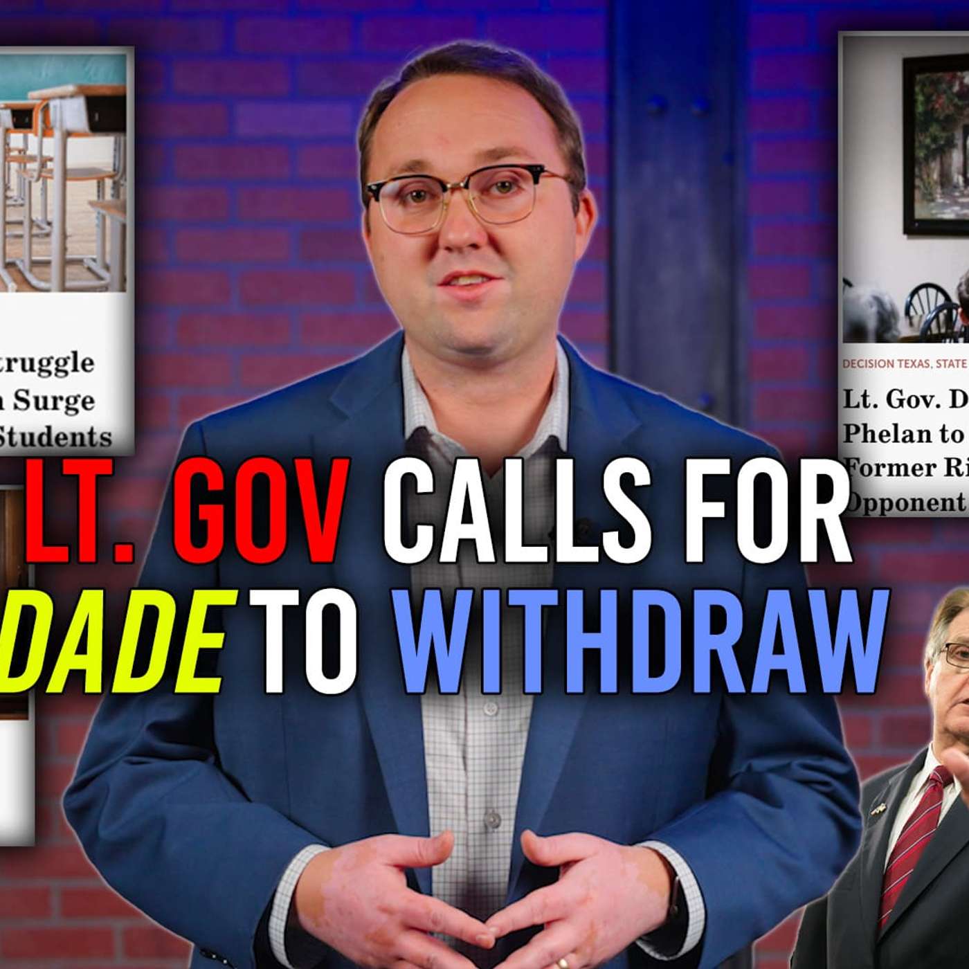 3/11/24 Time for Dade Phelan to Drop Out?