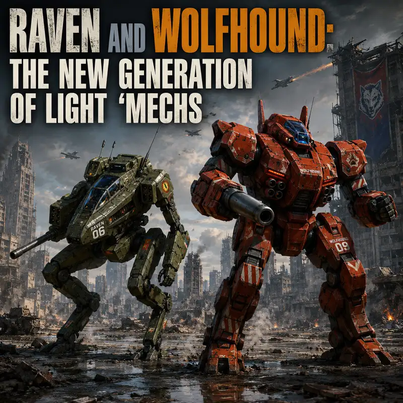 Raven and Wolfhound: The New Generation of Light ’Mechs