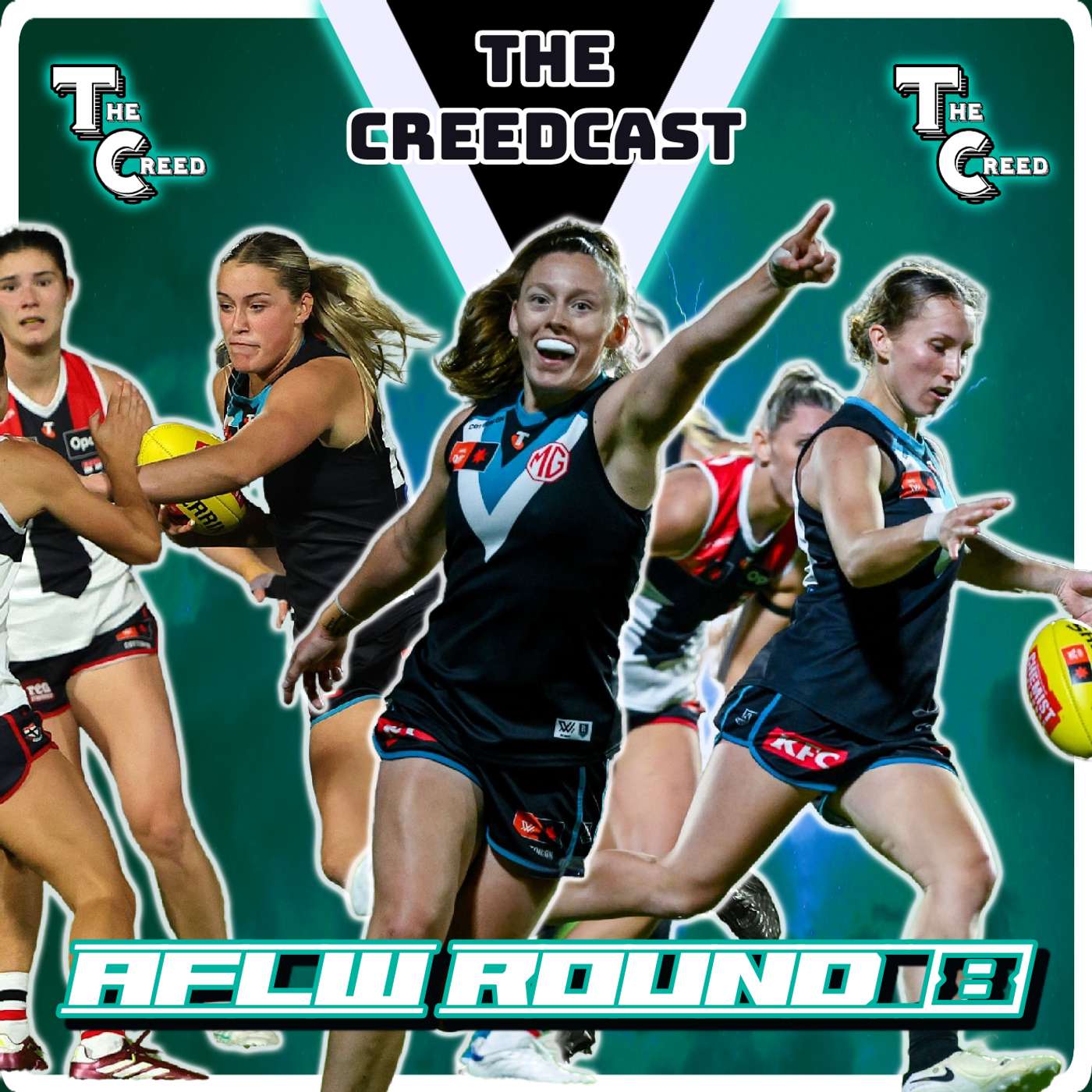 🍐 AFLW RD 8 REVIEW: The Lady Pear Go Marching On! ⚡️ episode artwork