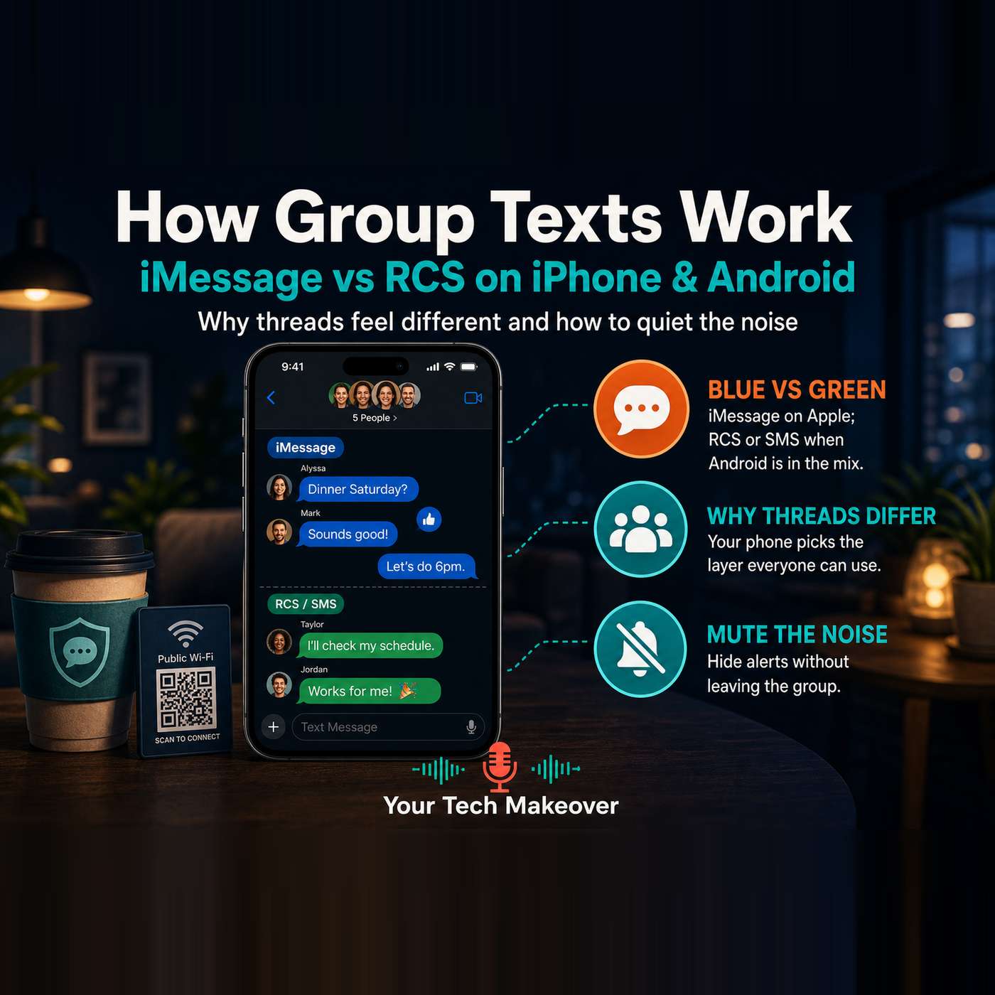 How Group Texts Work: iMessage vs RCS on iPhone & Android episode artwork