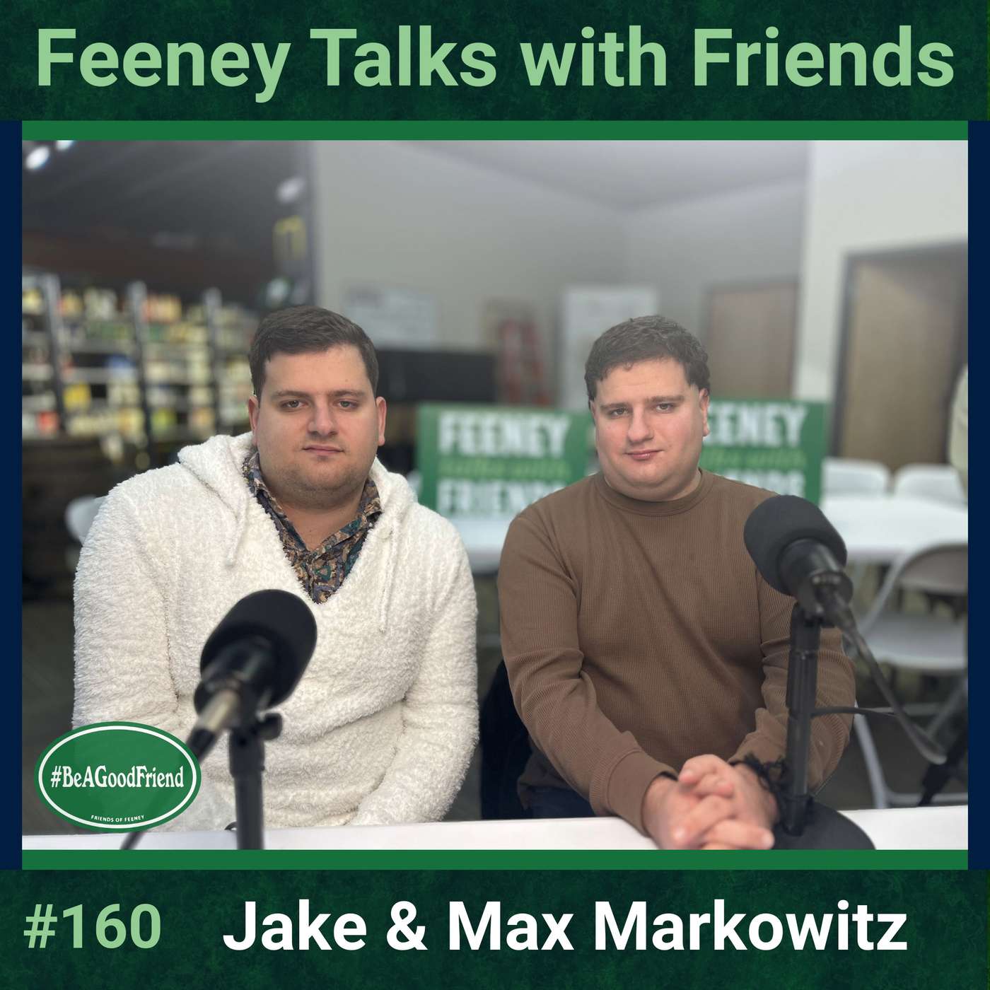 Feeney Talks With Friends