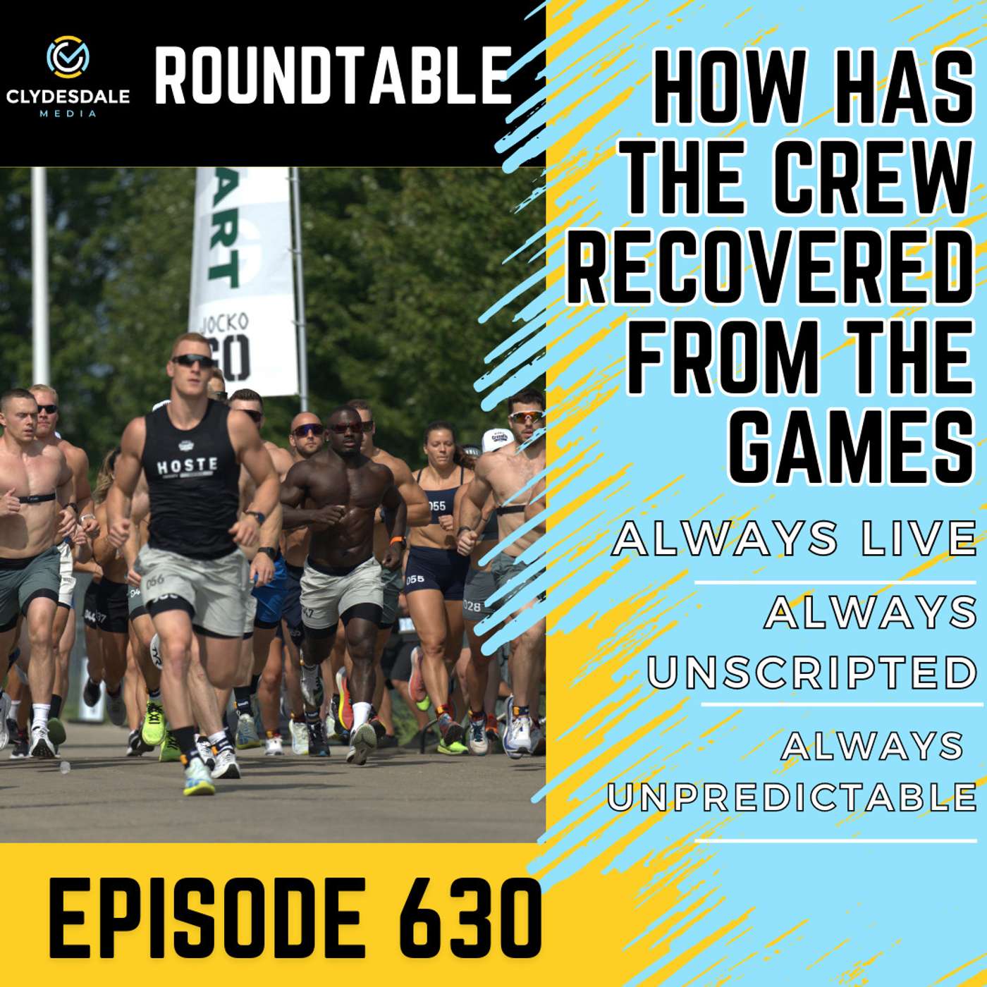 Clydesdale Media Roundtable - How has the Crew Recovered from the Games episode artwork