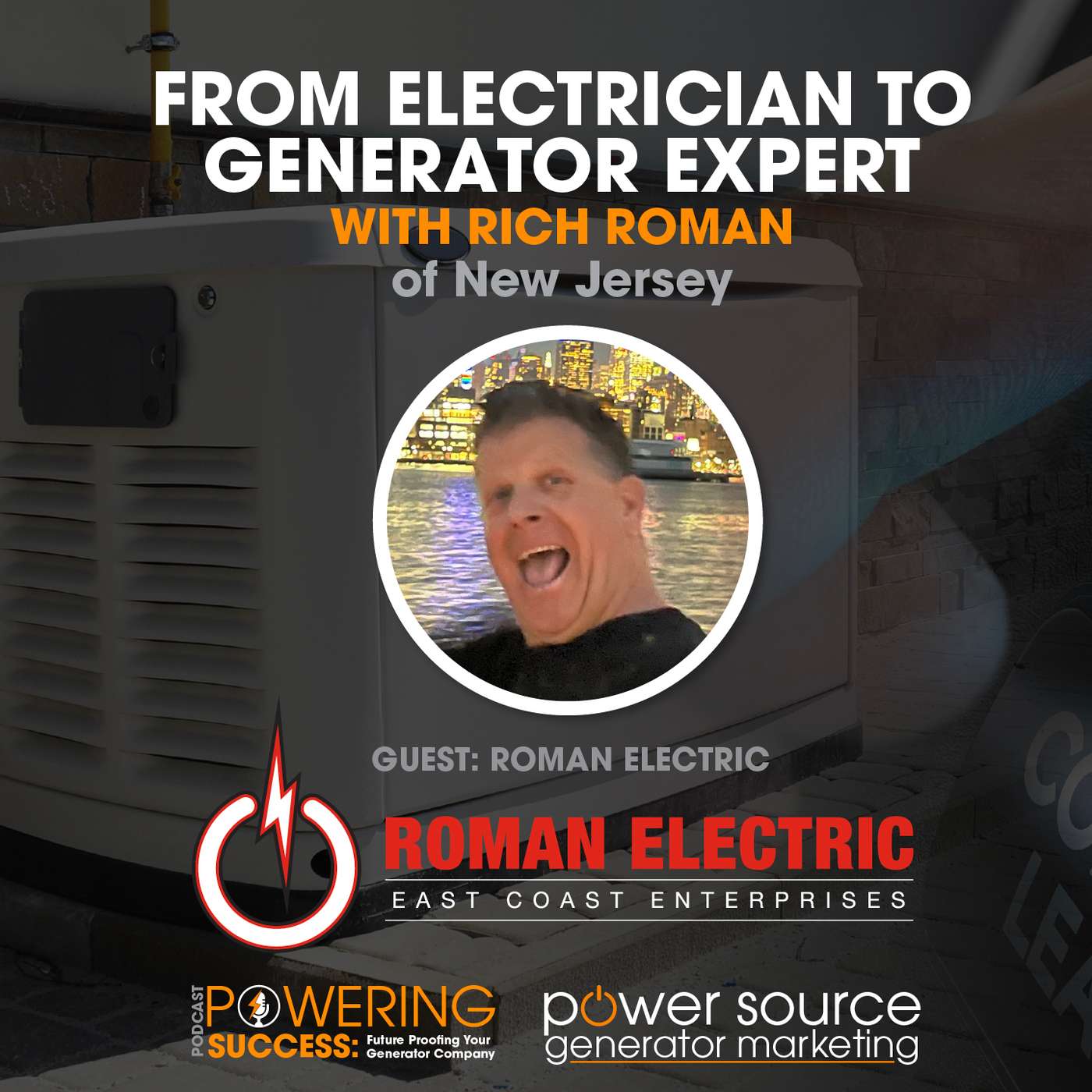 From Electrician to Generator Expert with Rich Roman of Roman Electric - NJ episode artwork