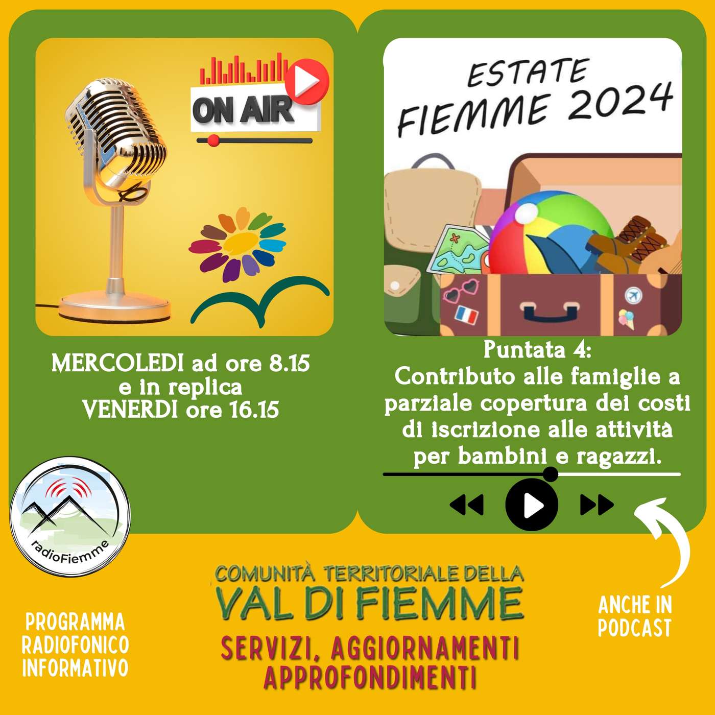 Attività estive 2024 per bambini e ragazzi: iscrizioni, operatori coinvolti e contributi episode artwork