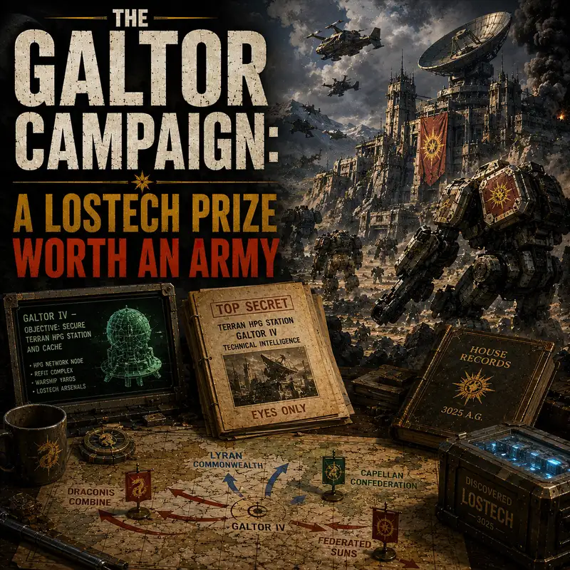 The Galtor Campaign: A Lostech Prize Worth an Army