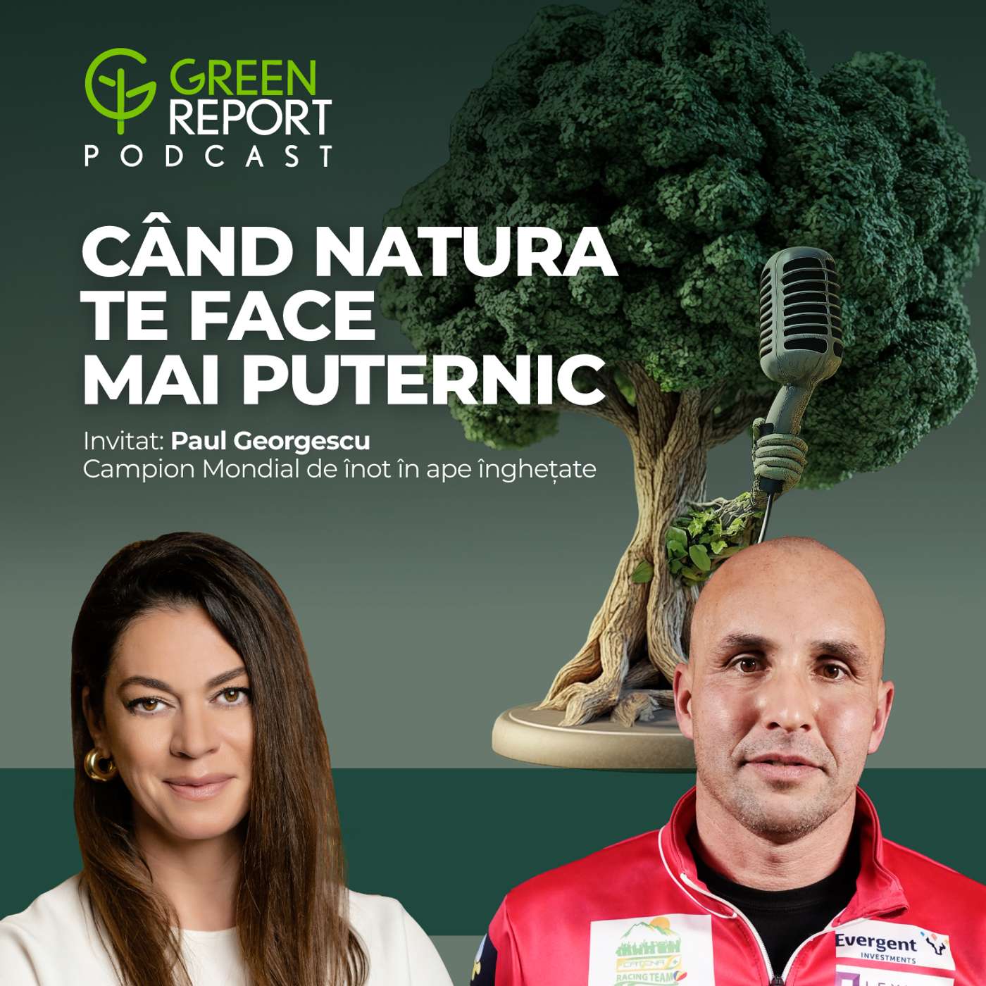 Recorduri mondiale și lecții din apa înghețată | Green Report Podcast | Invitat: Paul Georgescu