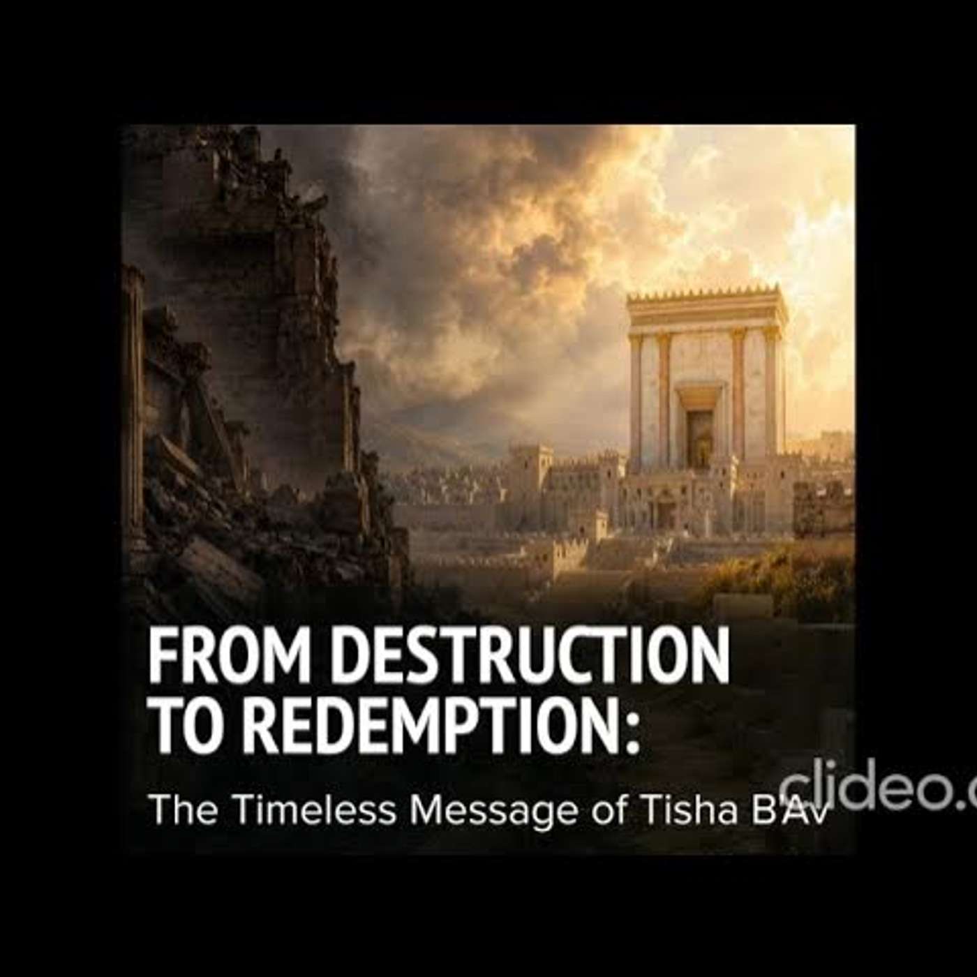 What should be our attitude to the Holocaust and Tiisha B'Av? (Yiddish) episode artwork