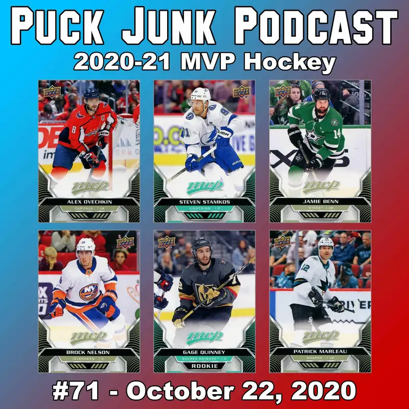 2020-21 MVP Hockey Cards