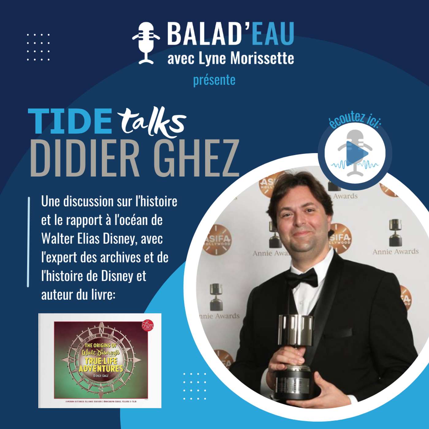 Vignette de l’épisode TIDE-talks: Didier Ghez nous raconte les archives maritimes de Walt Disney