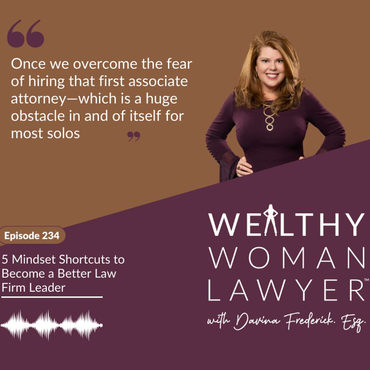 234 | 5 Mindset Shortcuts to Become a Better Law Firm Leader episode artwork