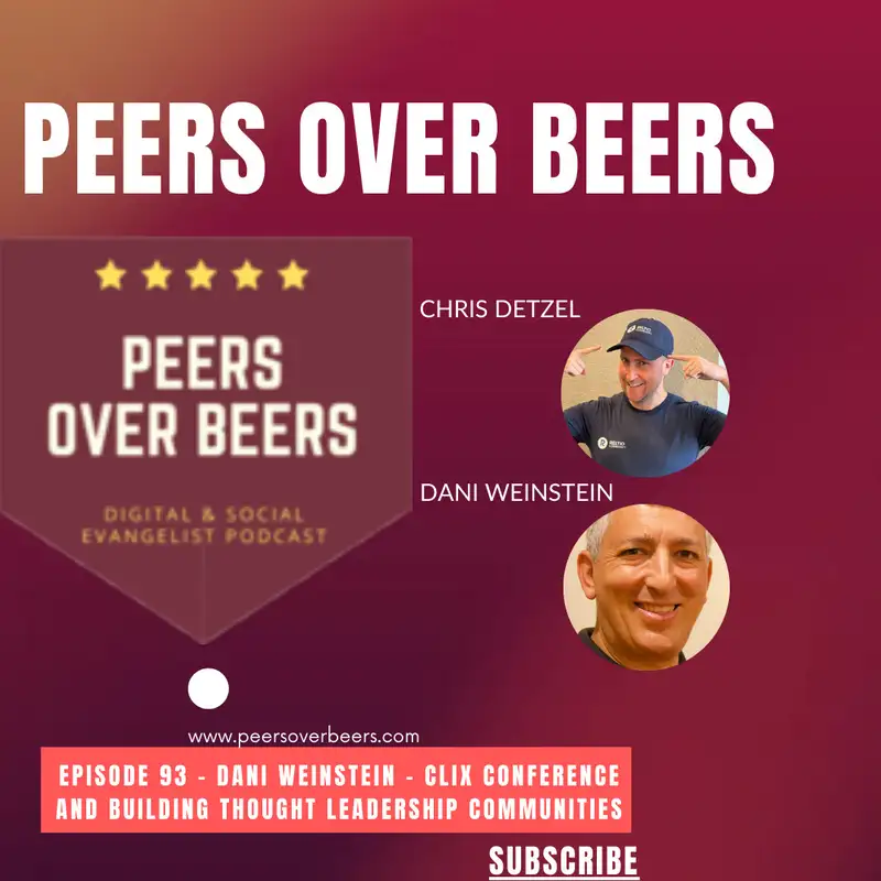 Episode 093 - Dani Weinstein - CLIX Conference and Building Thought Leadership Communities