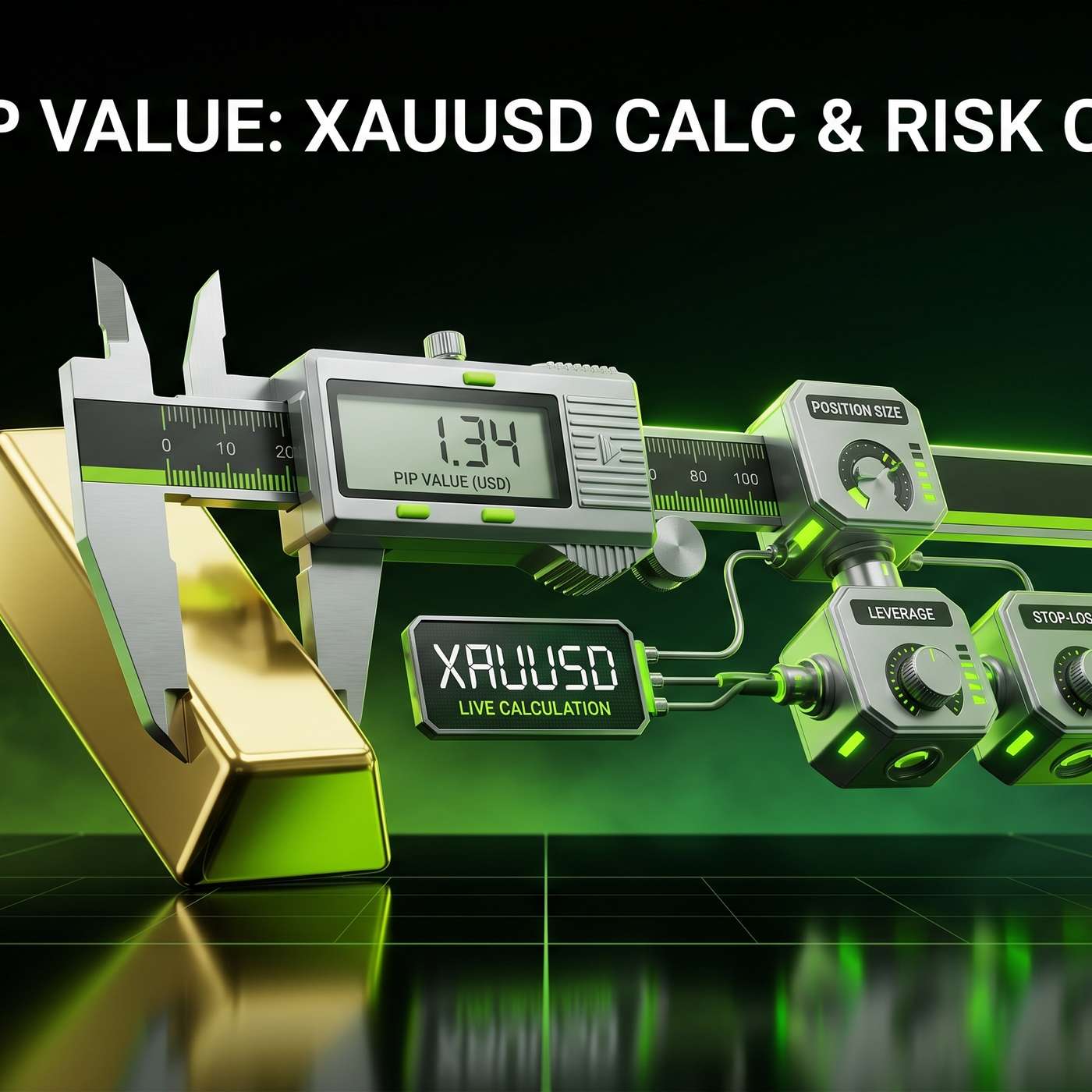 Gold Pip Value: XAUUSD Calc & Risk Control