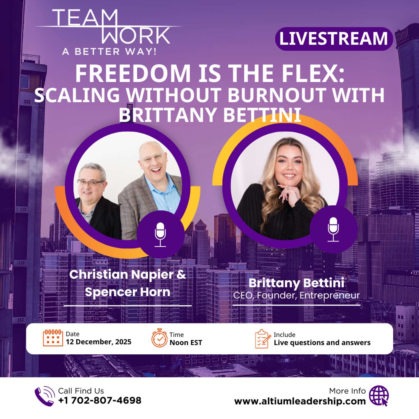 Freedom is the Flex: Scaling Without Burnout Freedom is the Flex: Scaling Without Burnout