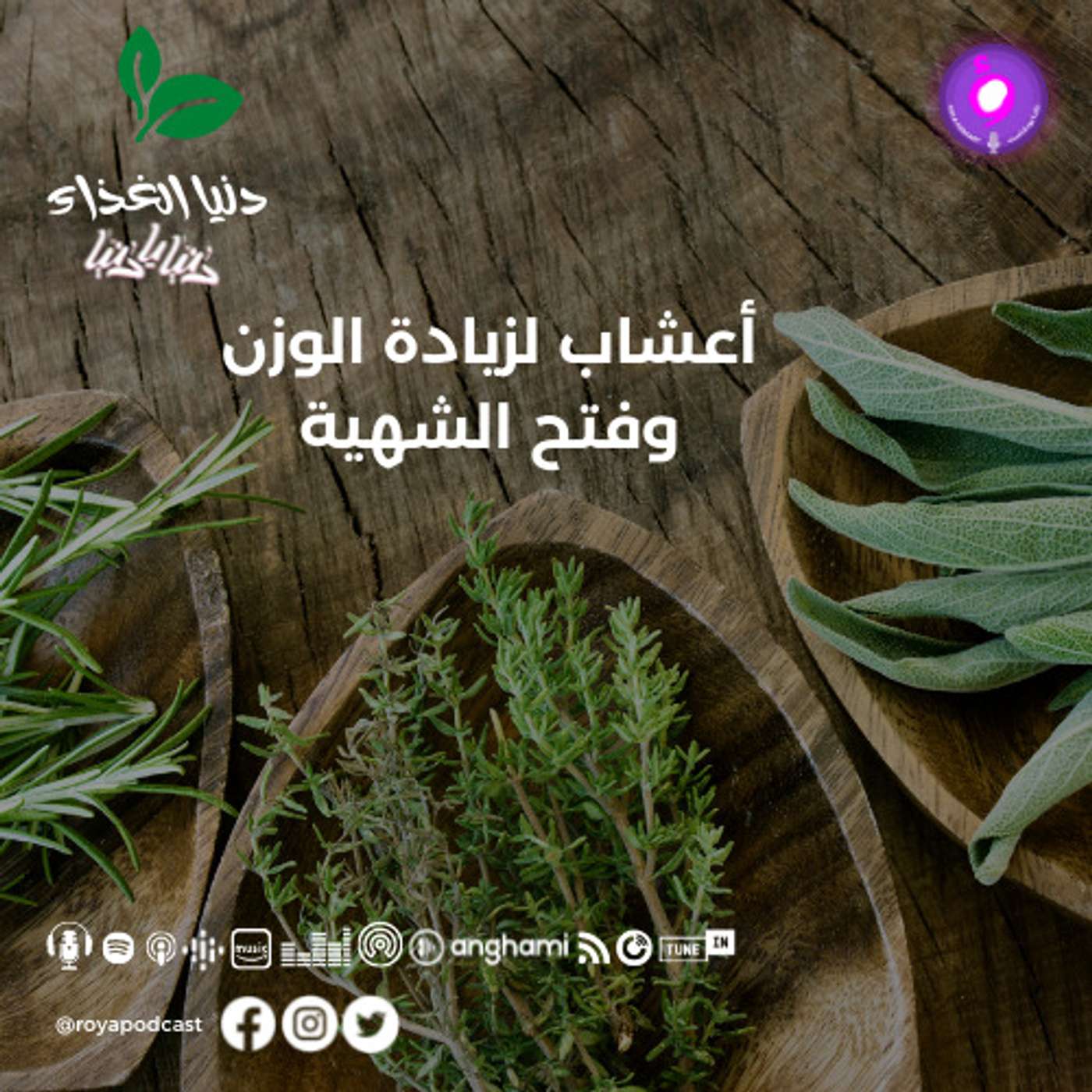 أعشاب لزيادة الوزن وفتح الشهية