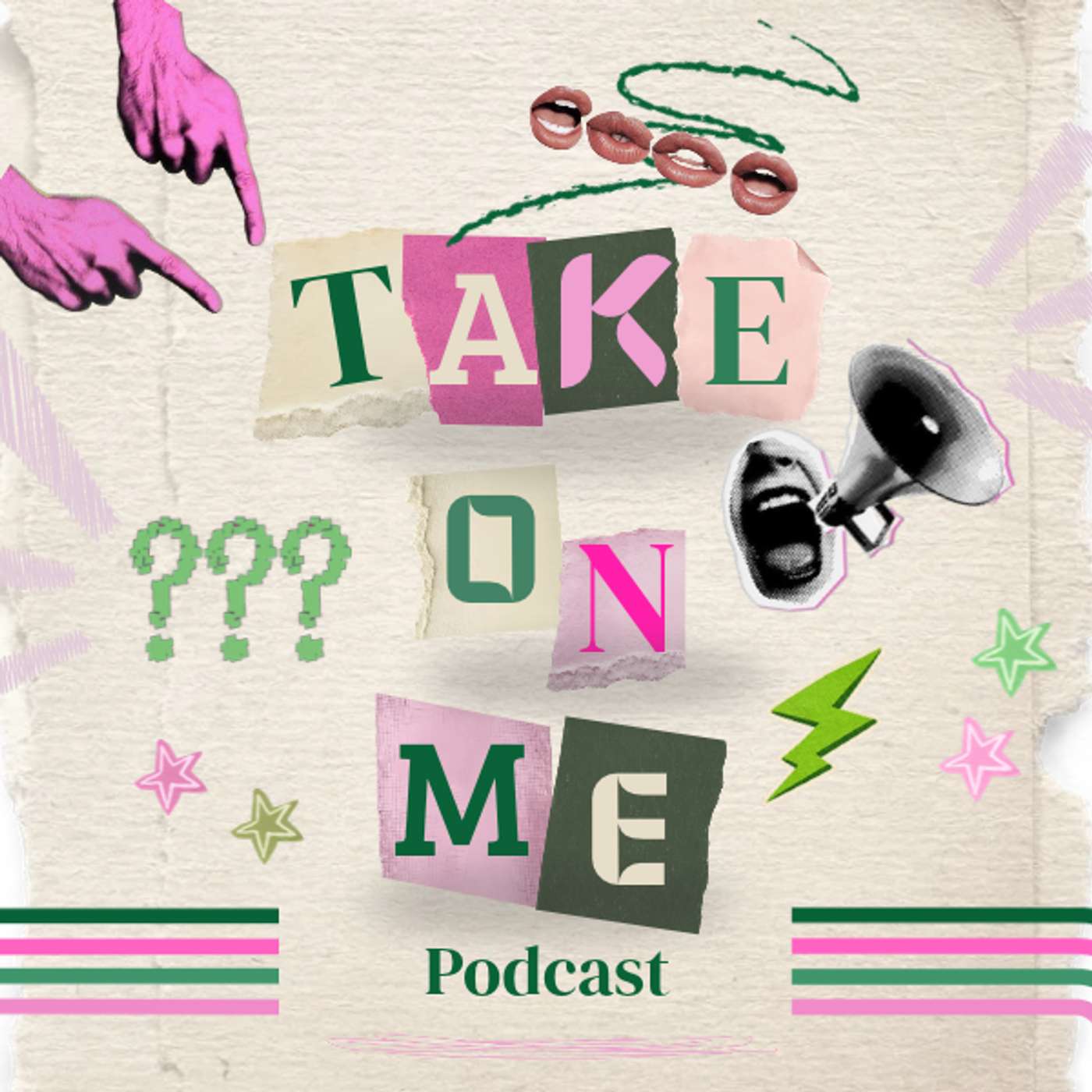 Take On Me podcast artwork