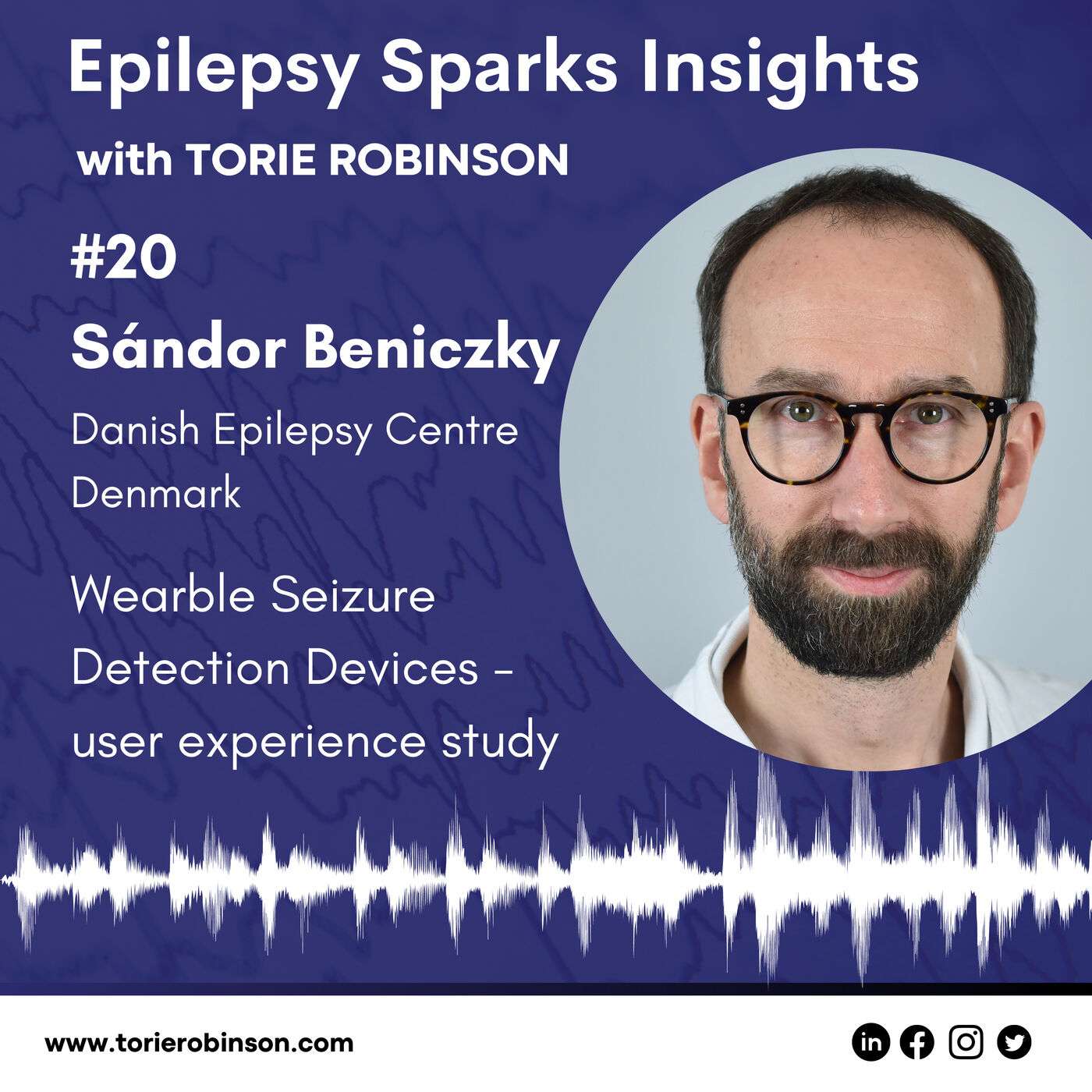 Have your say - user experience using wearable devices for seizure detection - Prof. Sándor Beniczky episode artwork