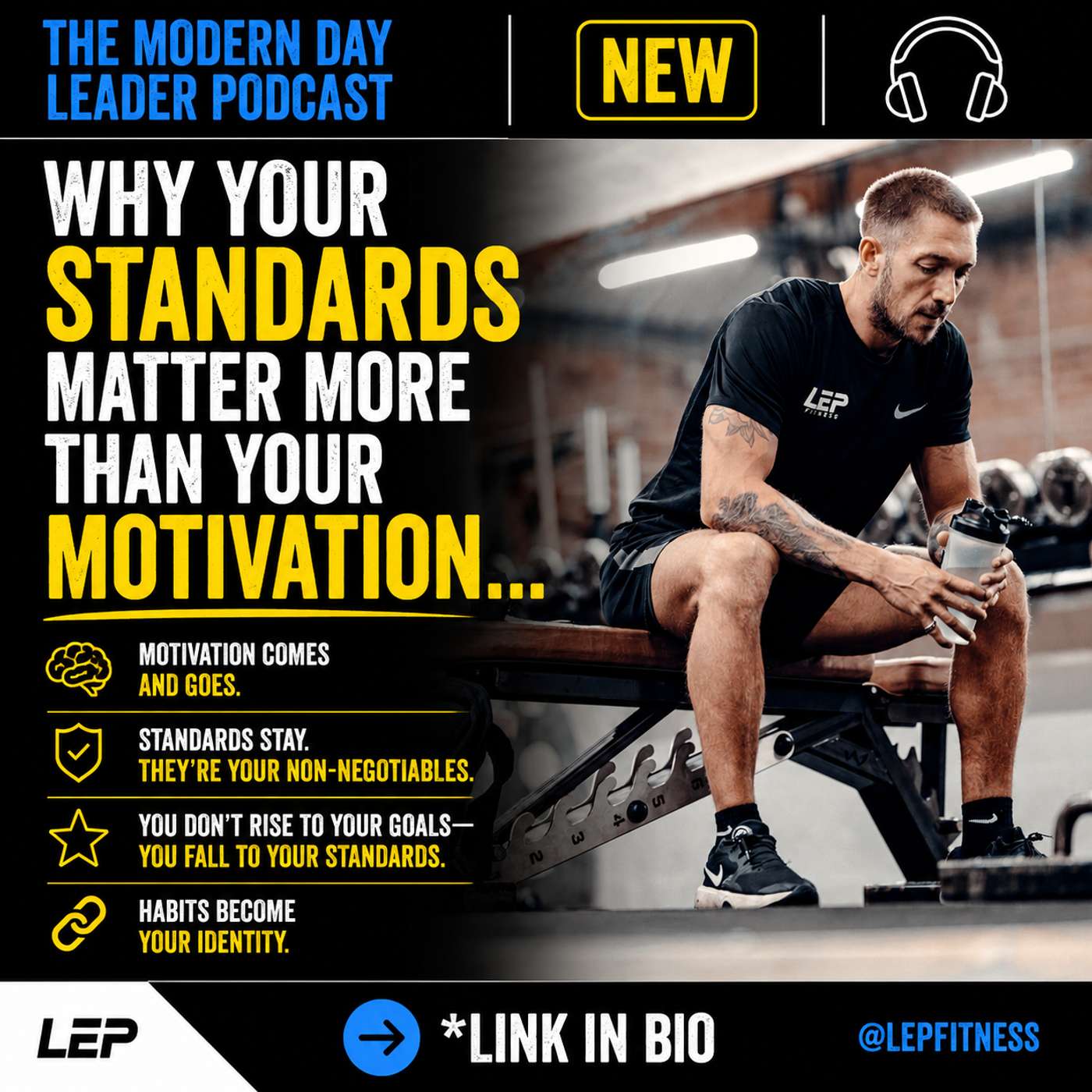 Why Your Standards Matter More Than Your Motivation... episode artwork