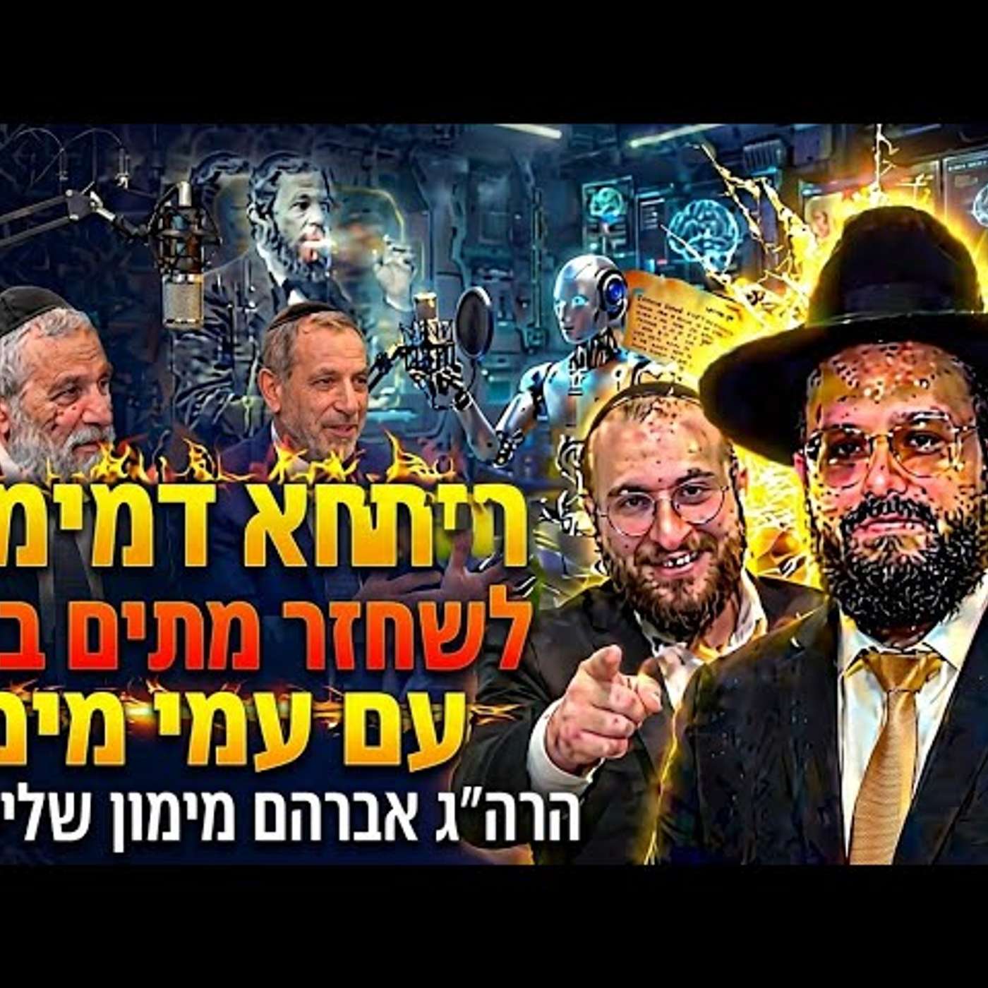 תוכנית ריתחא דמימון עם עמי מימון נידון מטורף האם מותר לשחזר דמות של נפטר בAI episode artwork
