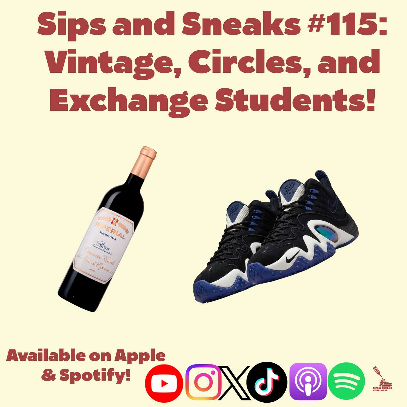 Vintage, Circles, and Exchange Students episode artwork