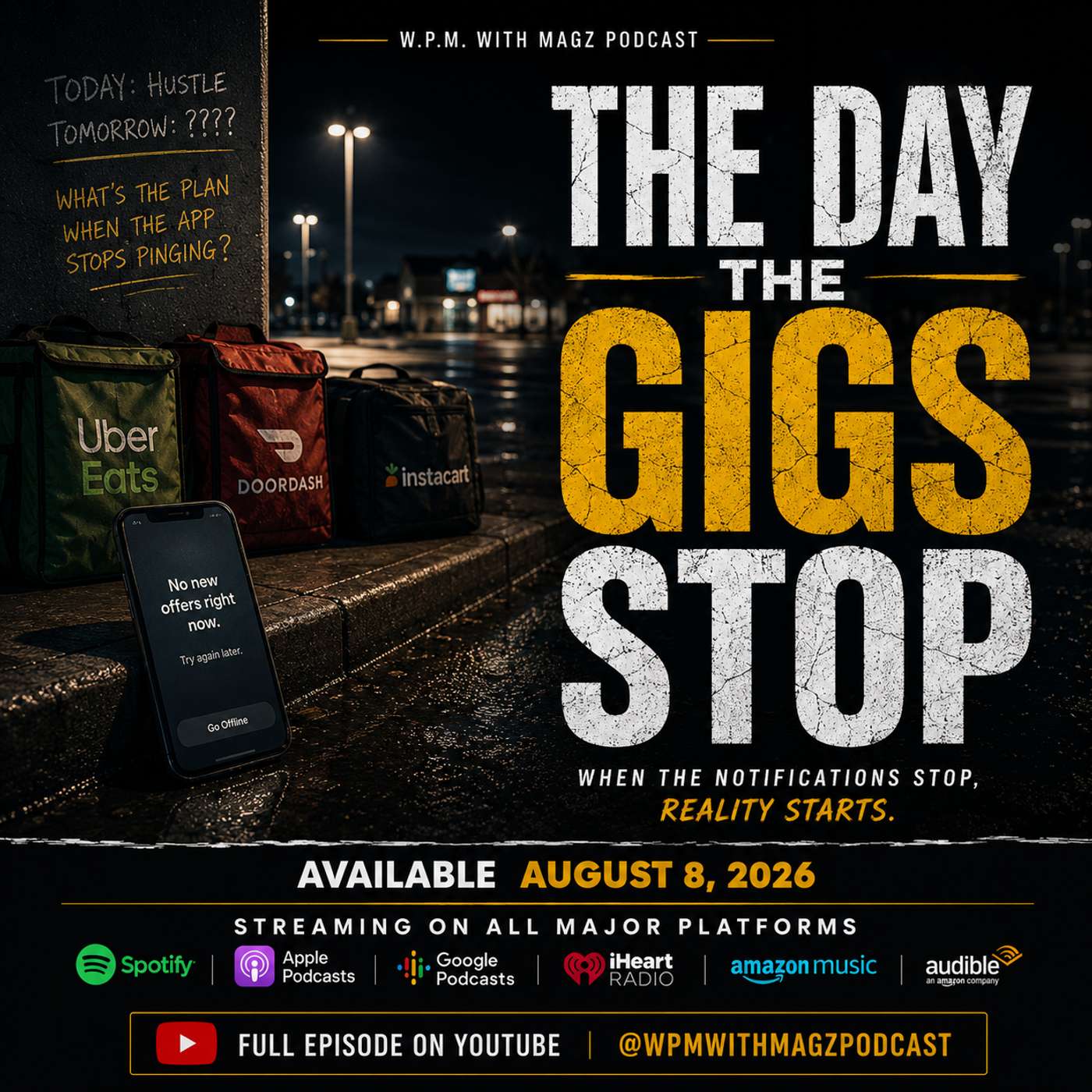 The Day The Gigs Stop episode artwork